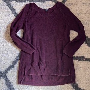 🧚‍♀️A.n.a tunic purple sweater